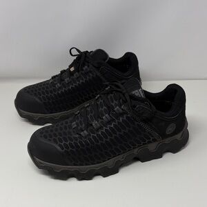 Timberland Pro Anti-Fatigue Black Work Shoes Alloy Toe Men's Size 9